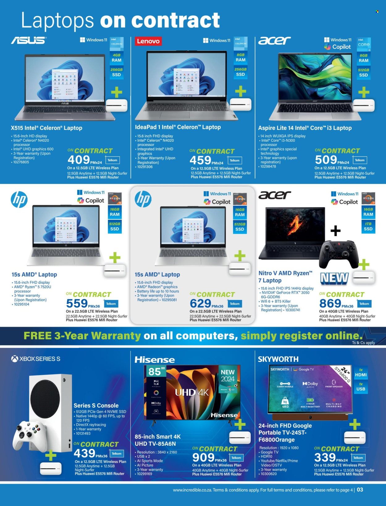 Incredible Connection specials - 01/11/2024 - 30/11/2024. Page 3