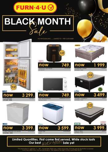 Furn 4 U catalogue  - 01/11/2024 - 30/11/2024.