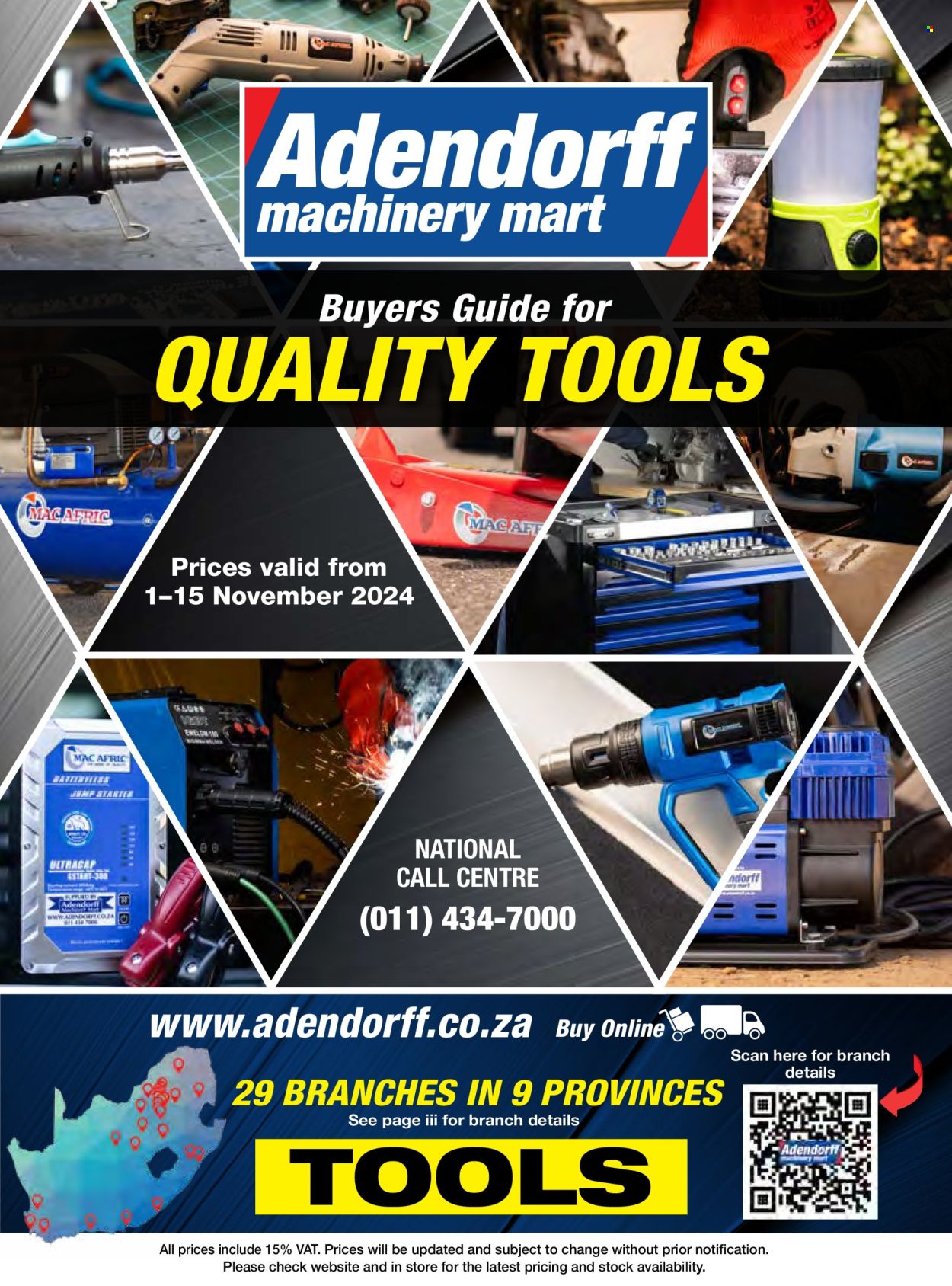 Adendorff Machinery Mart specials - 01/11/2024 - 15/11/2024. Page 1
