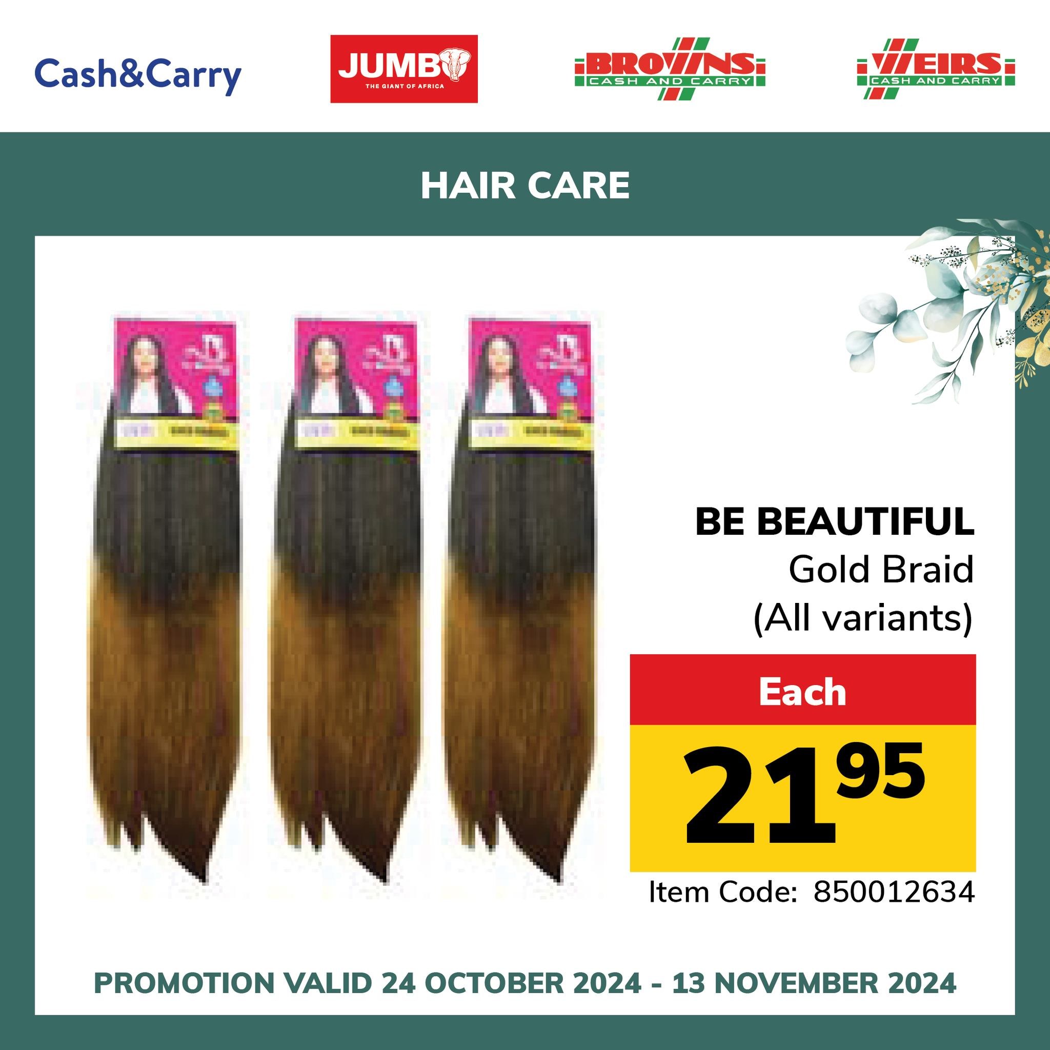 Jumbo Cash & Carry specials - 24/10/2024 - 06/11/2024. Page 16