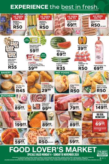 Food Lover's Market catalogue  - 04/11/2024 - 10/11/2024.