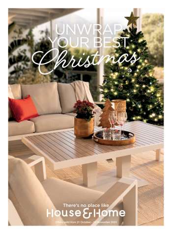 House & Home catalogue  - 21/10/2024 - 03/11/2024.