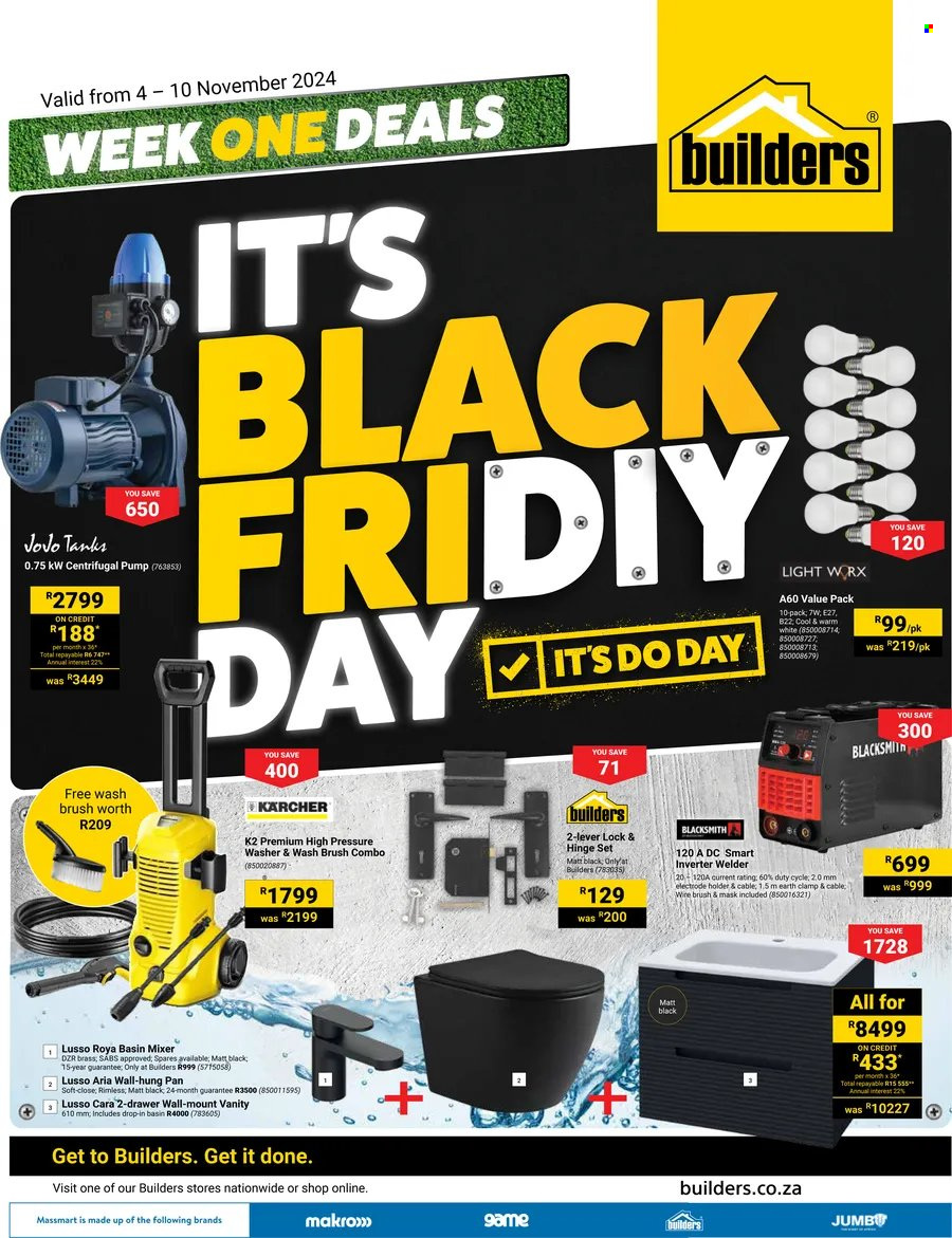 Builders specials - 04/11/2024 - 10/11/2024. Page 1