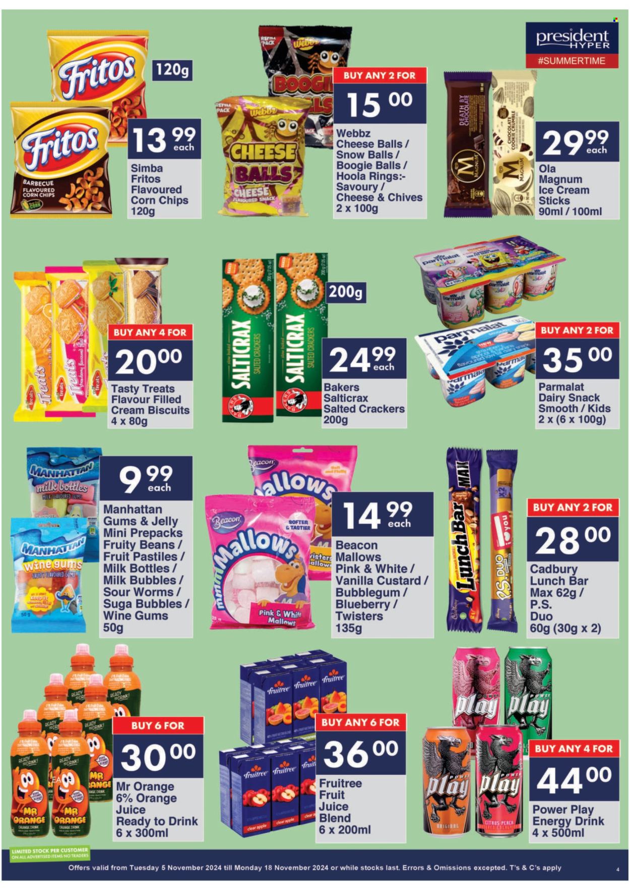 President Hyper specials - 05/11/2024 - 18/11/2024. Page 4