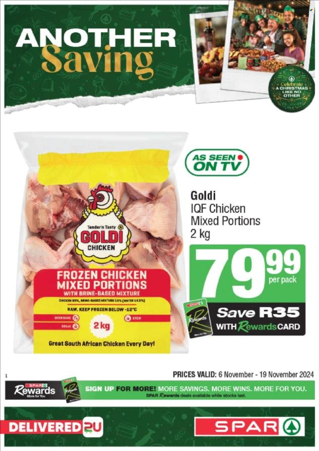 SPAR specials - 06/11/2024 - 19/11/2024. Page 1