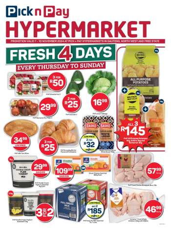 Pick n Pay Hypermarket catalogue  - 07/11/2024 - 10/11/2024.