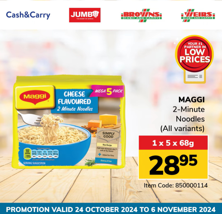 Jumbo Cash & Carry specials - 24/10/2024 - 06/11/2024. Page 3
