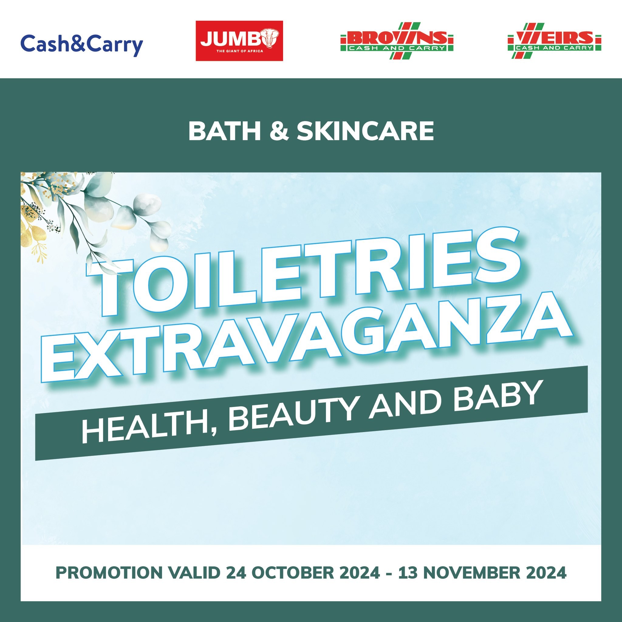Jumbo Cash & Carry specials - 24/10/2024 - 06/11/2024. Page 1