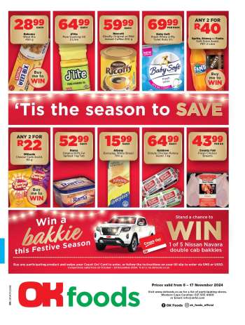 OK Foods catalogue  - 06/11/2024 - 17/11/2024.