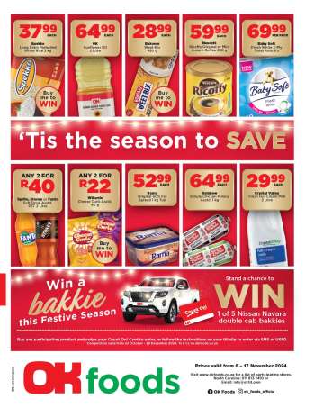 OK Foods catalogue  - 06/11/2024 - 17/11/2024.