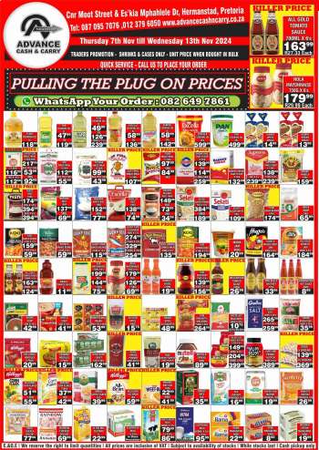 Advance Cash & Carry catalogue  - 07/11/2024 - 13/11/2024.