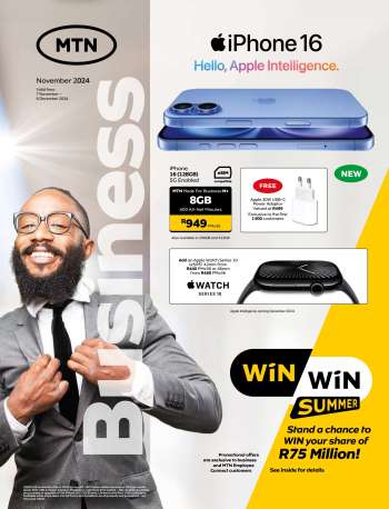 MTN catalogue  - 07/11/2024 - 06/12/2024.