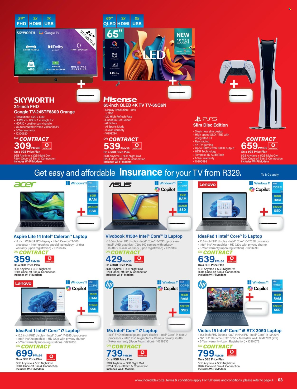 Incredible Connection specials - 07/11/2024 - 05/12/2024. Page 3