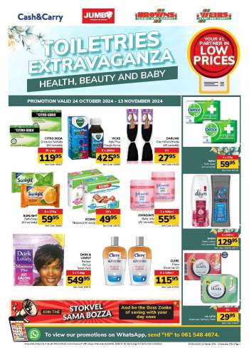 Jumbo Cash & Carry catalogue  - 24/10/2024 - 13/11/2024.