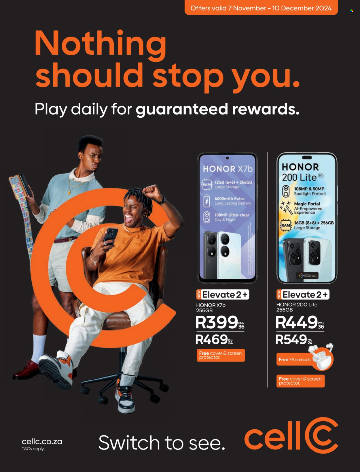Cell C specials - 07/11/2024 - 10/12/2024. Page 1
