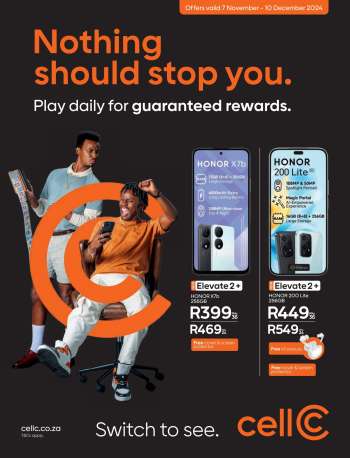 Cell C catalogue  - 07/11/2024 - 10/12/2024.