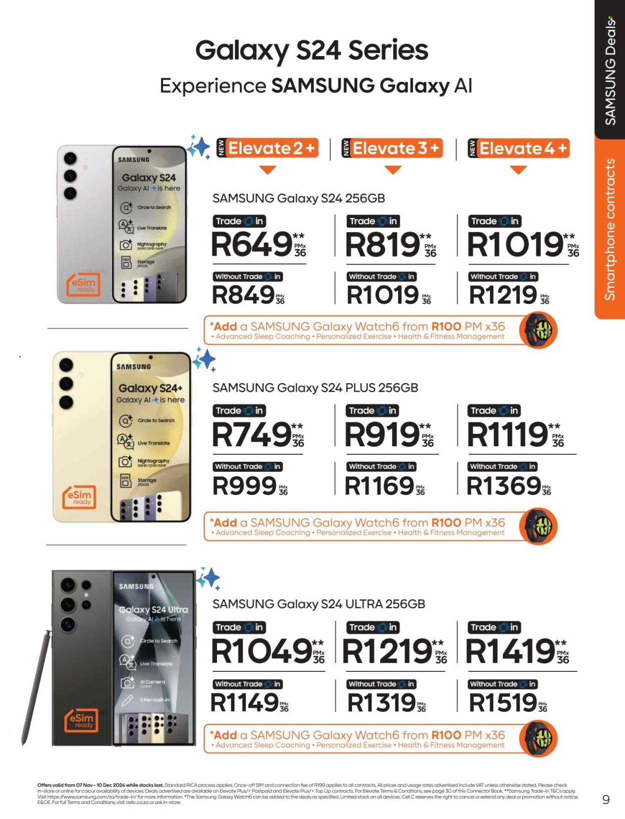 Cell C specials - 07/11/2024 - 10/12/2024. Page 9
