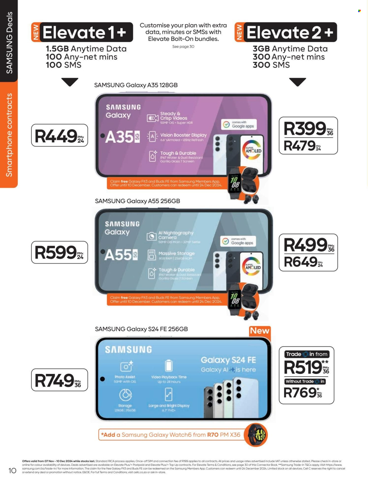 Cell C specials - 07/11/2024 - 10/12/2024. Page 10