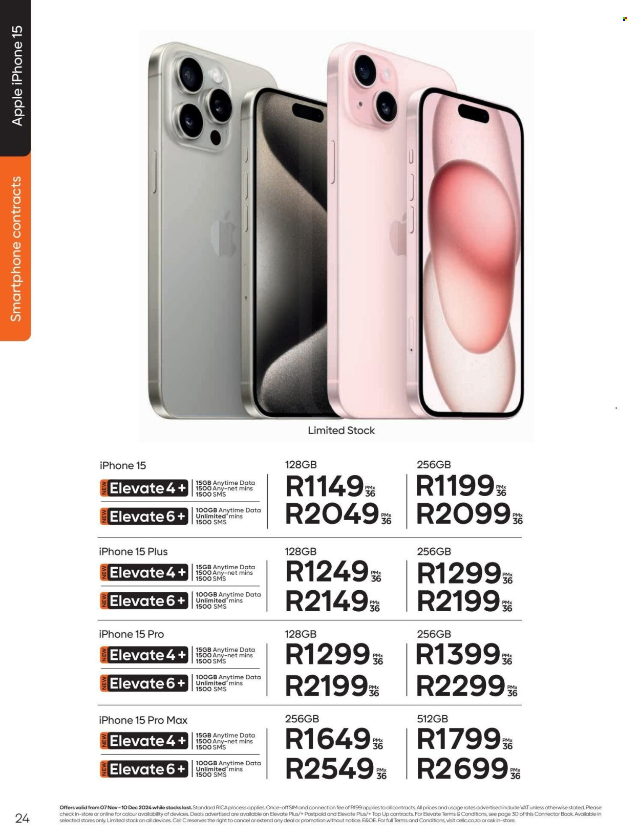 Cell C specials - 07/11/2024 - 10/12/2024. Page 24