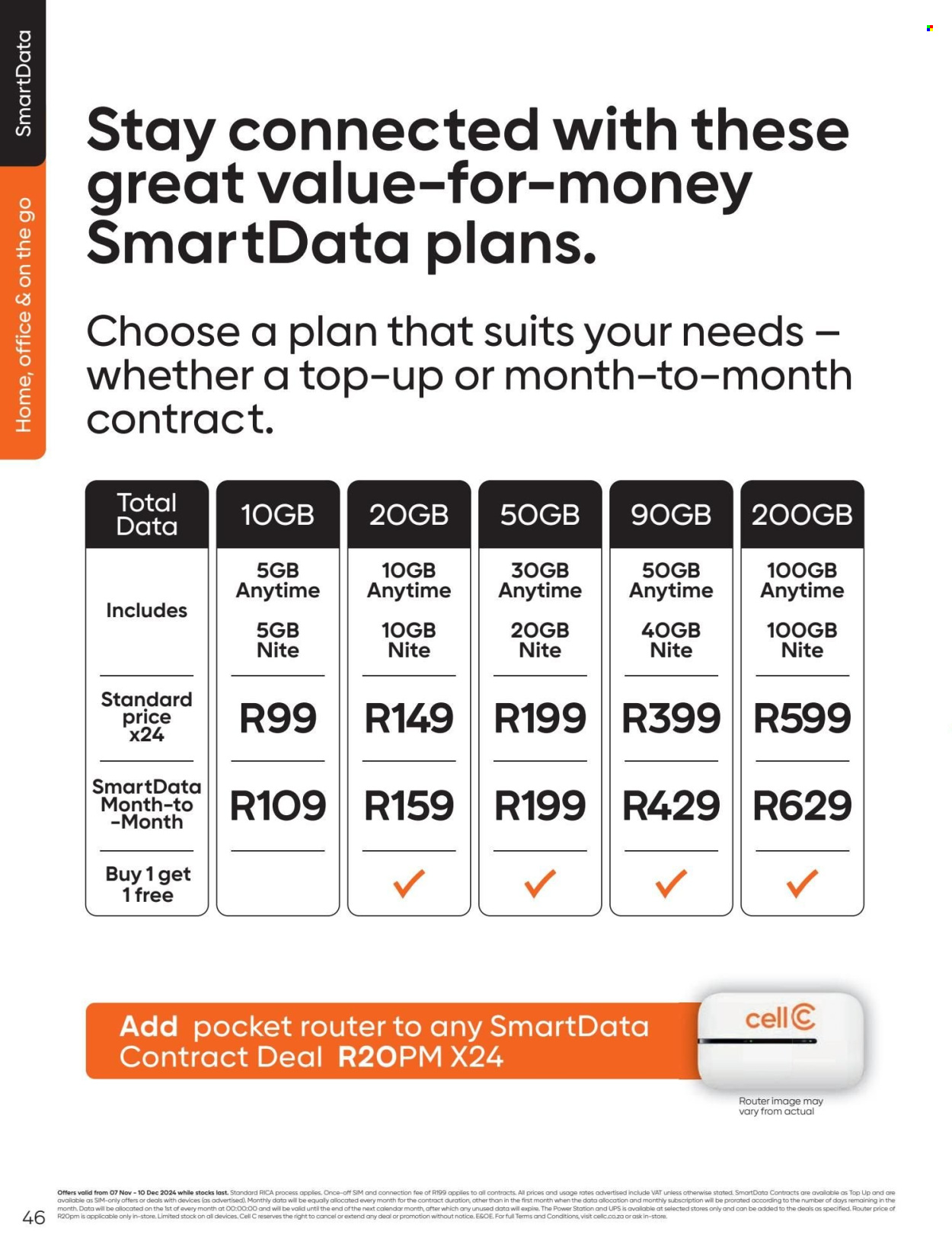 Cell C specials - 07/11/2024 - 10/12/2024. Page 46