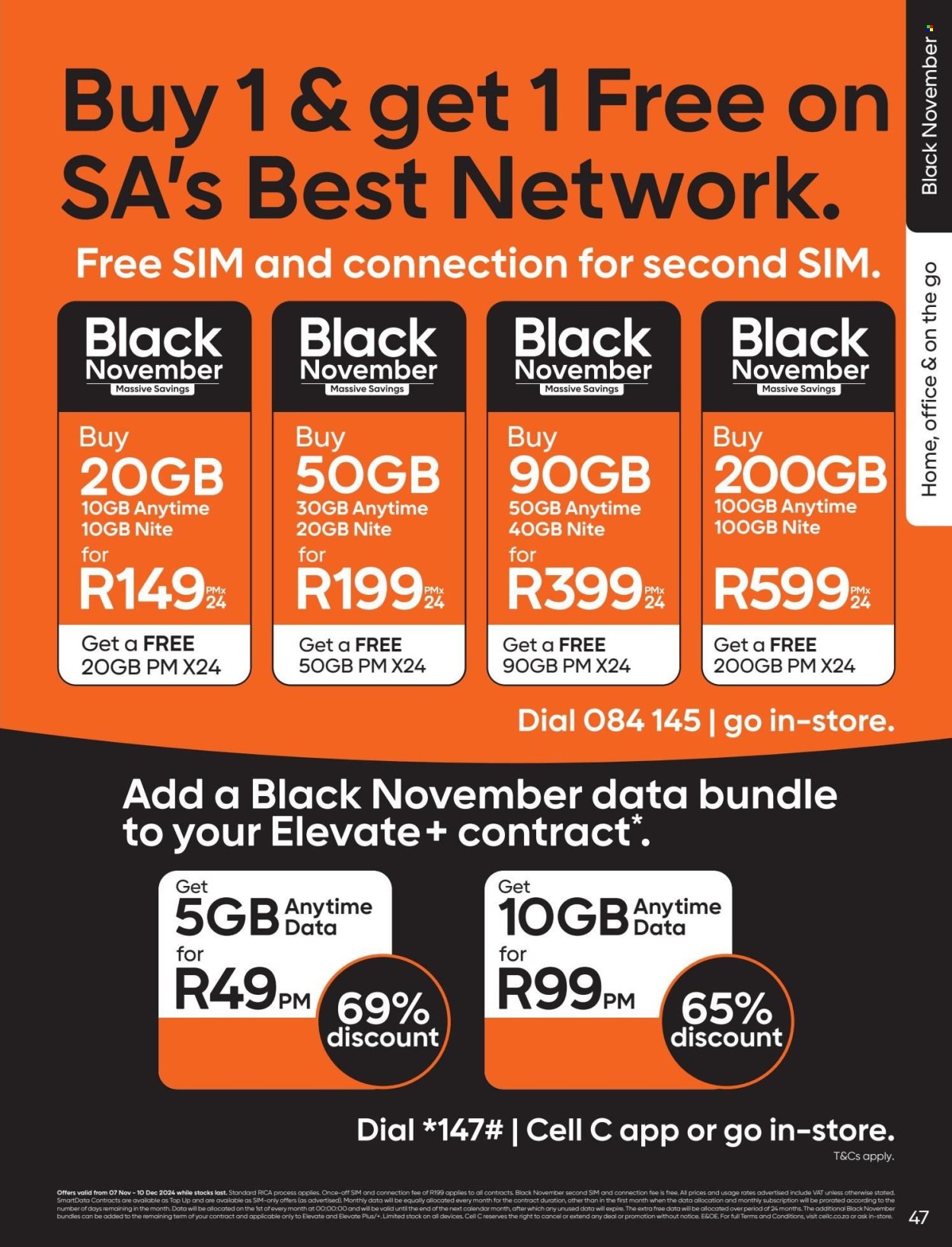 Cell C specials - 07/11/2024 - 10/12/2024. Page 47