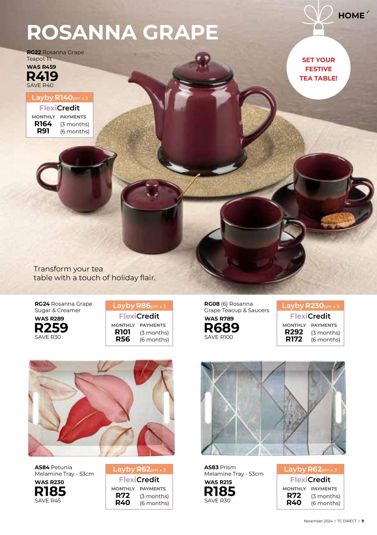 Table Charm Direct specials - 01/11/2024 - 30/11/2024. Page 11