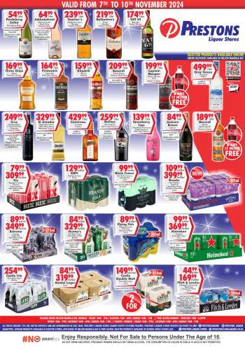 Prestons Liquor Stores catalogue  - 07/11/2024 - 10/11/2024.