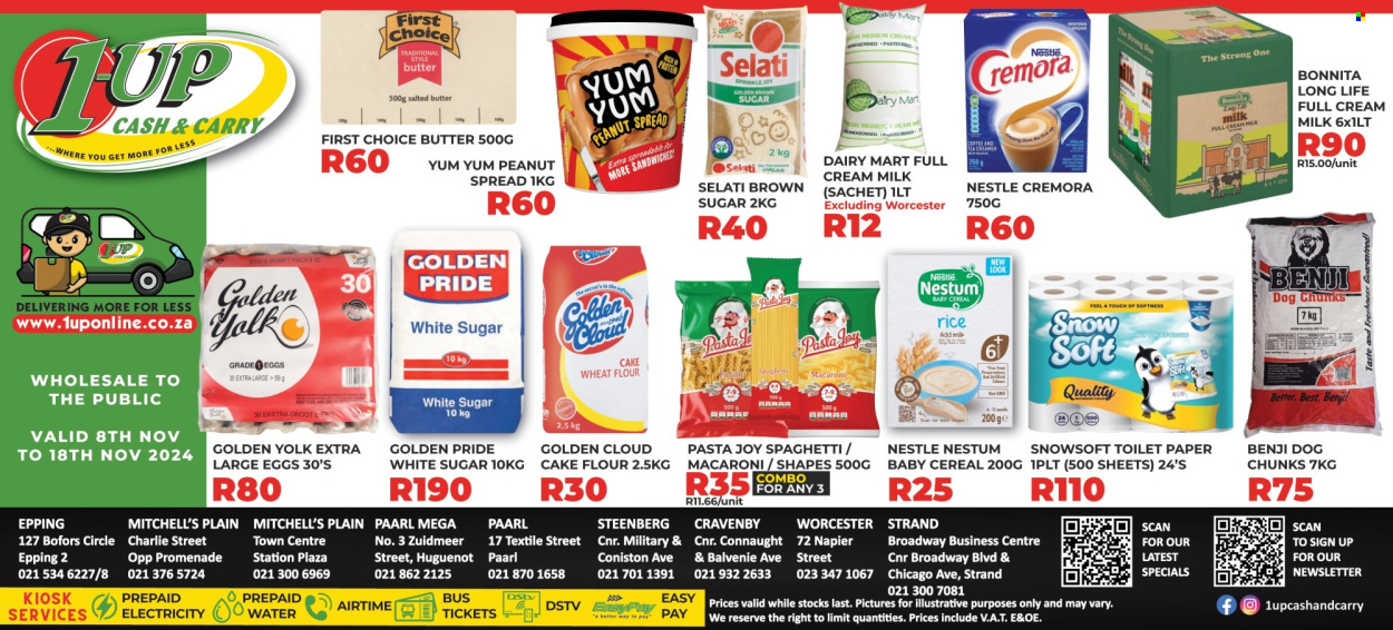 1UP Cash & Carry specials - 08/11/2024 - 18/11/2024. Page 1