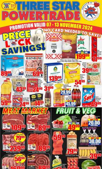 Three Star Cash and Carry catalogue  - 07/11/2024 - 13/11/2024.