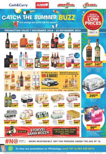 Jumbo Cash & Carry catalogue  - 07/11/2024 - 13/11/2024.