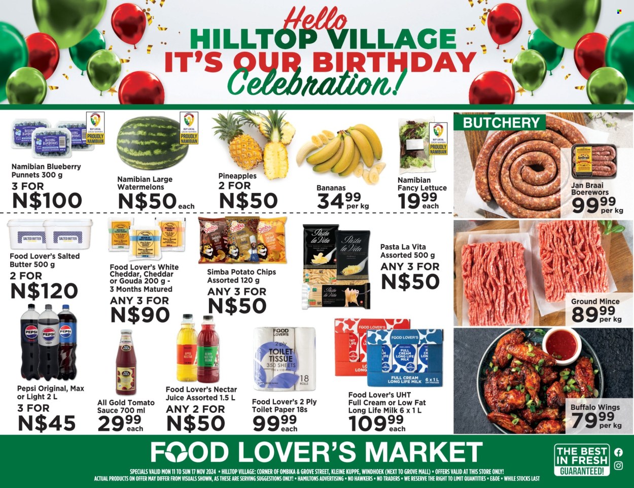 Food Lover's Market specials - 11/11/2024 - 17/11/2024. Page 1