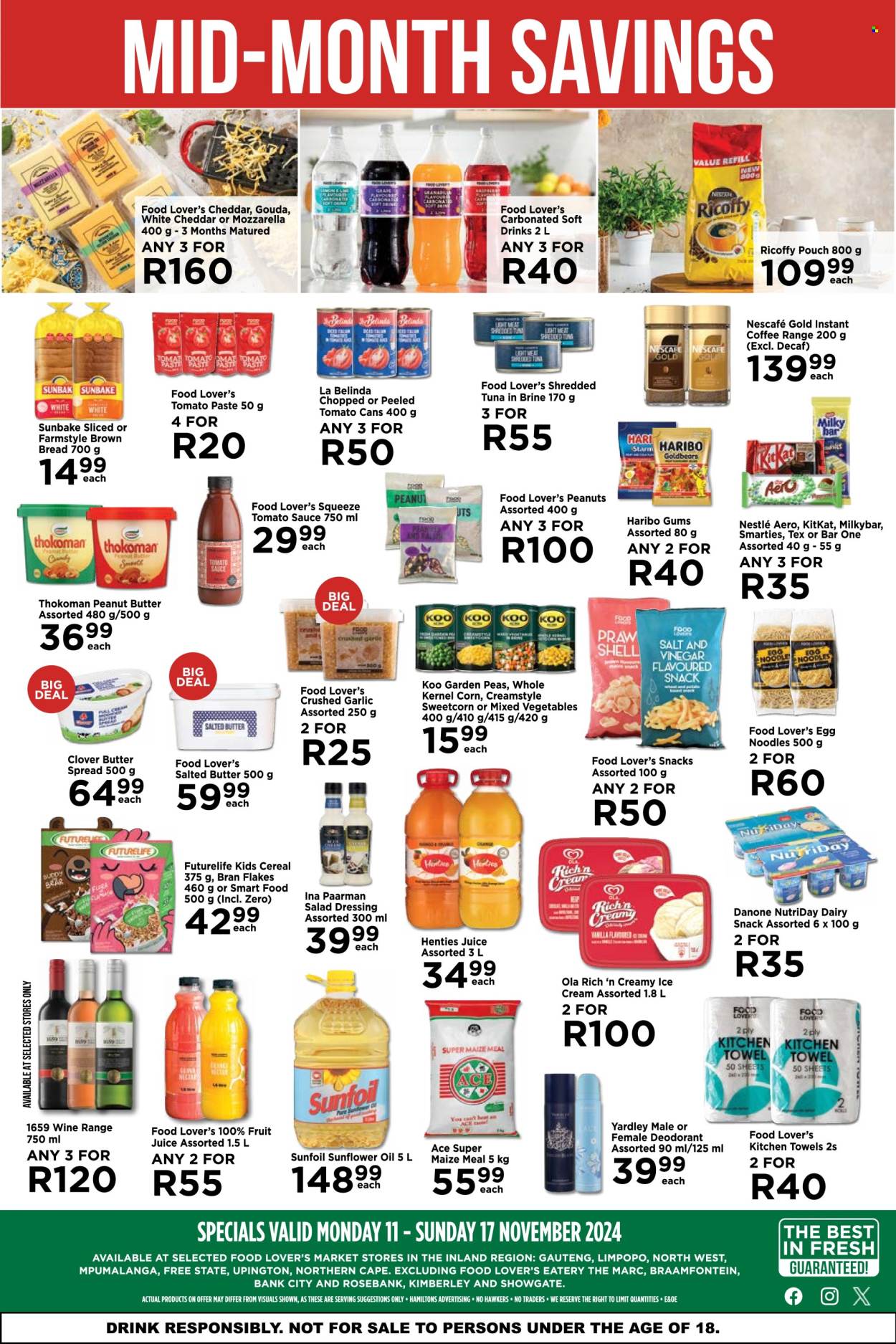 Food Lover's Market specials - 11/11/2024 - 17/11/2024. Page 1