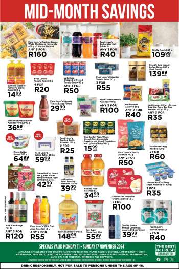 Food Lover's Market catalogue  - 11/11/2024 - 17/11/2024.