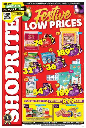 Shoprite catalogue  - 11/11/2024 - 24/11/2024.