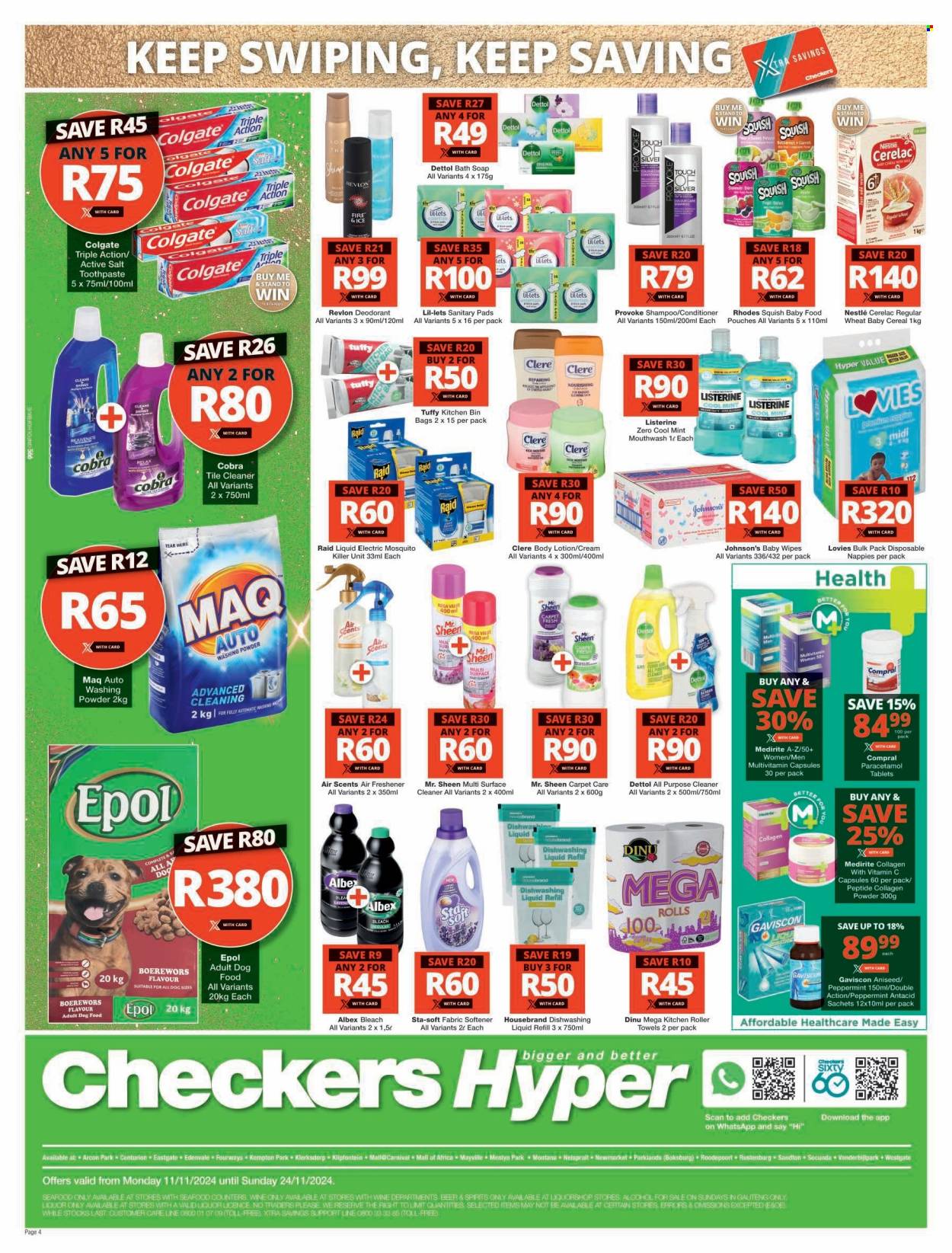 Checkers specials - 11/11/2024 - 24/11/2024. Page 4
