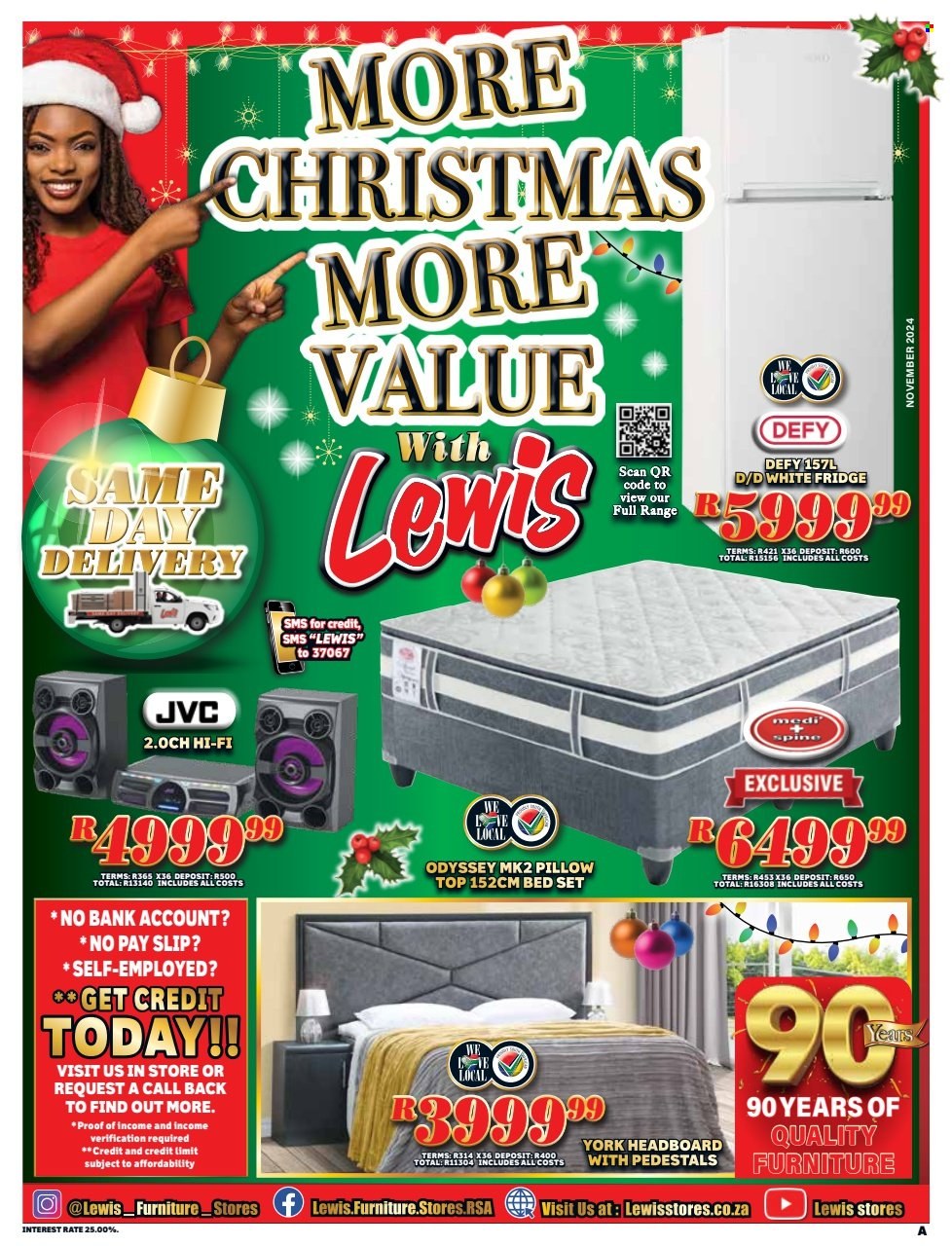 Lewis specials - 11/11/2024 - 08/12/2024. Page 1