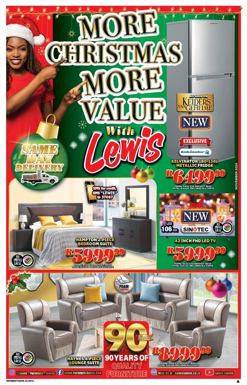 Lewis specials - 11/11/2024 - 08/12/2024. Page 1