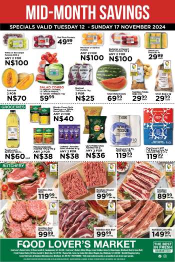 Food Lover's Market catalogue  - 12/11/2024 - 17/11/2024.