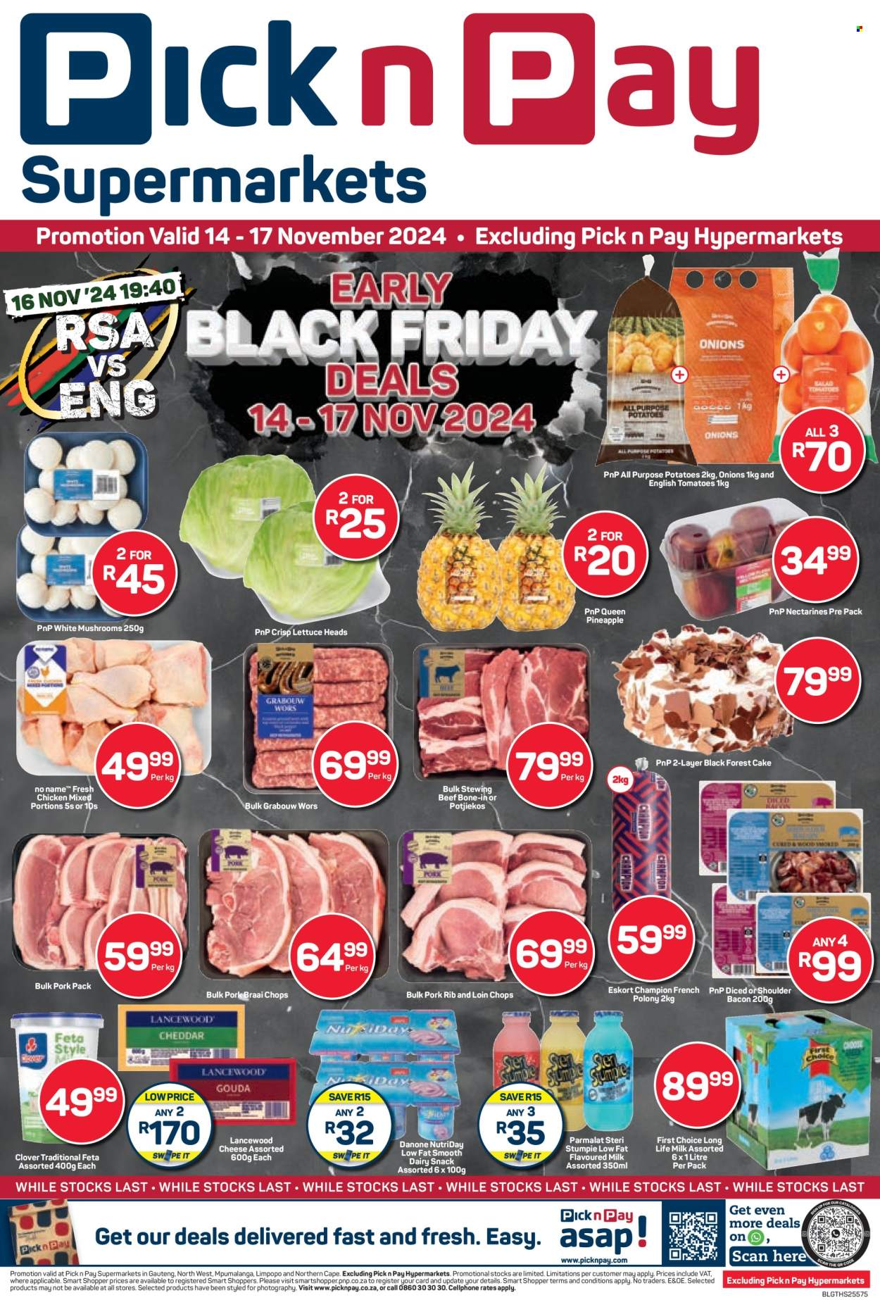 Pick n Pay Supermarket specials - 14/11/2024 - 17/11/2024. Page 1