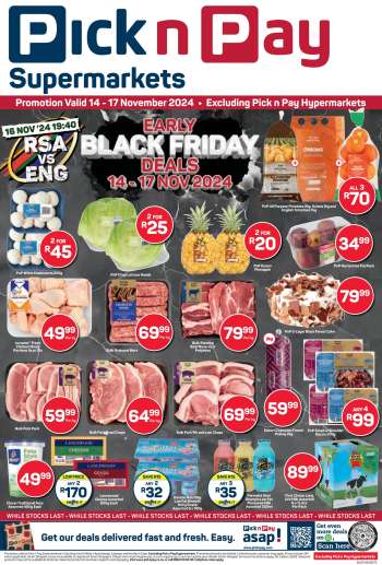 Pick n Pay Supermarket catalogue  - 14/11/2024 - 17/11/2024.