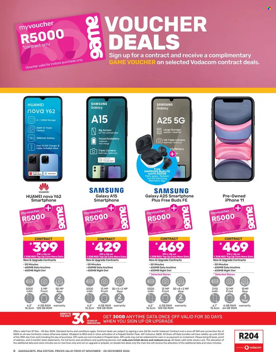 Game specials - 07/11/2024 - 05/12/2024. Page 8