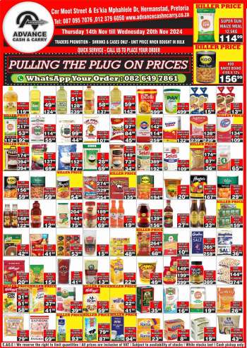 Advance Cash & Carry catalogue  - 14/11/2024 - 20/11/2024.
