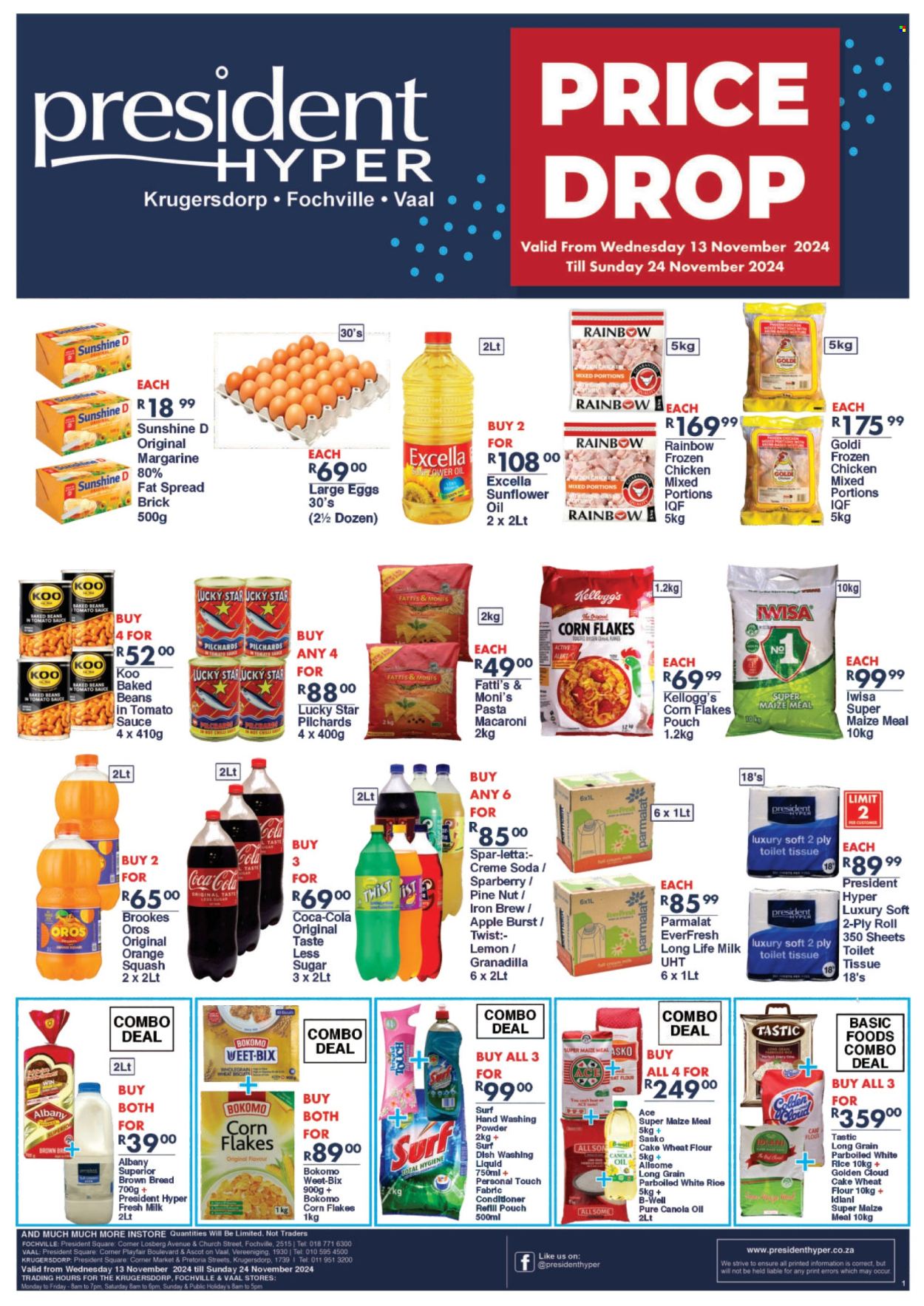 President Hyper specials - 13/11/2024 - 24/11/2024. Page 1