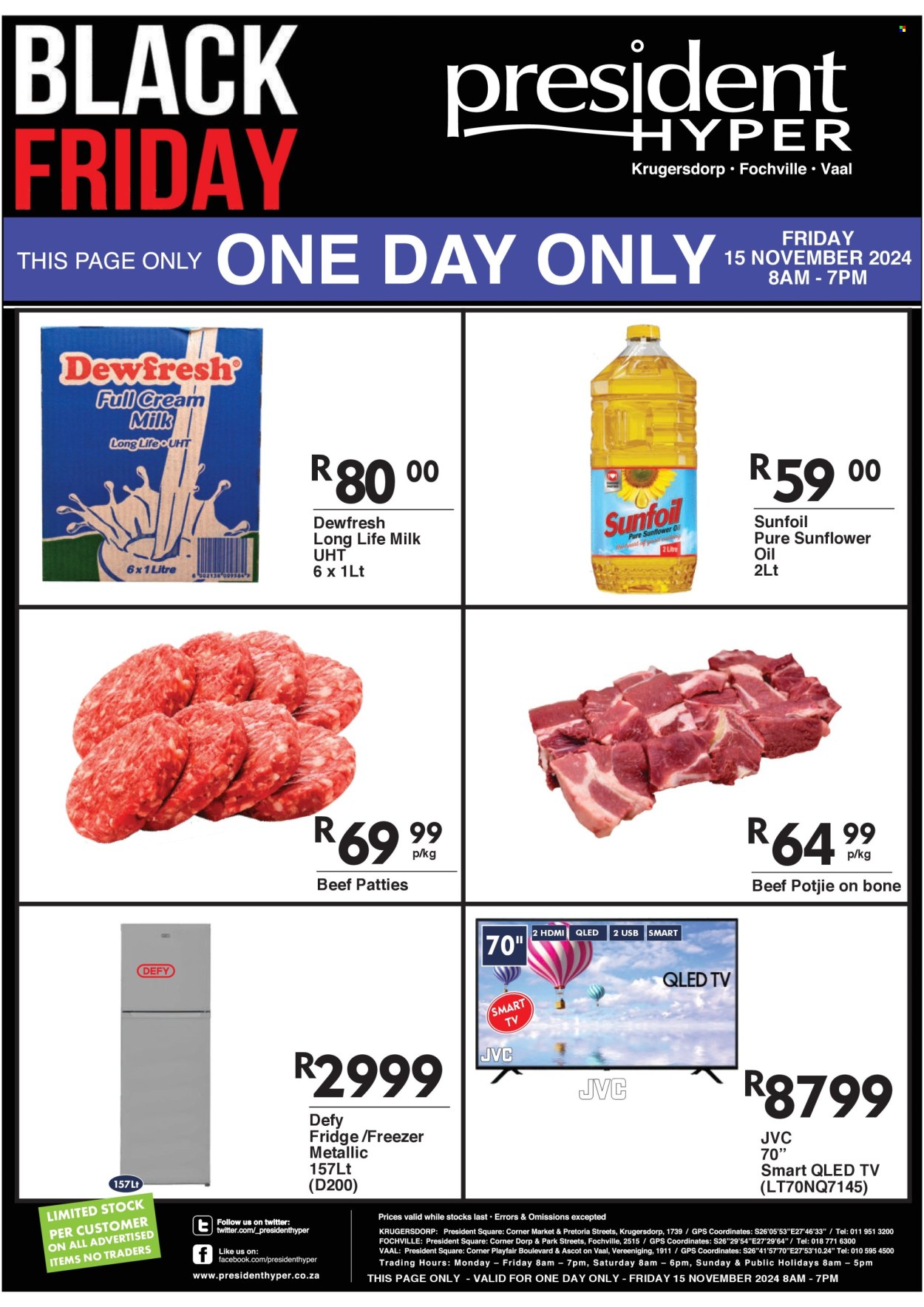 President Hyper specials - 15/11/2024 - 15/11/2024. Page 1