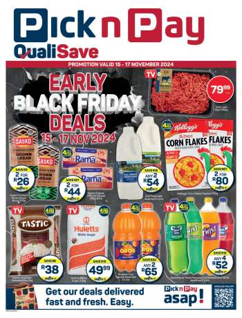 Pick n Pay QualiSave catalogue  - 15/11/2024 - 17/11/2024.