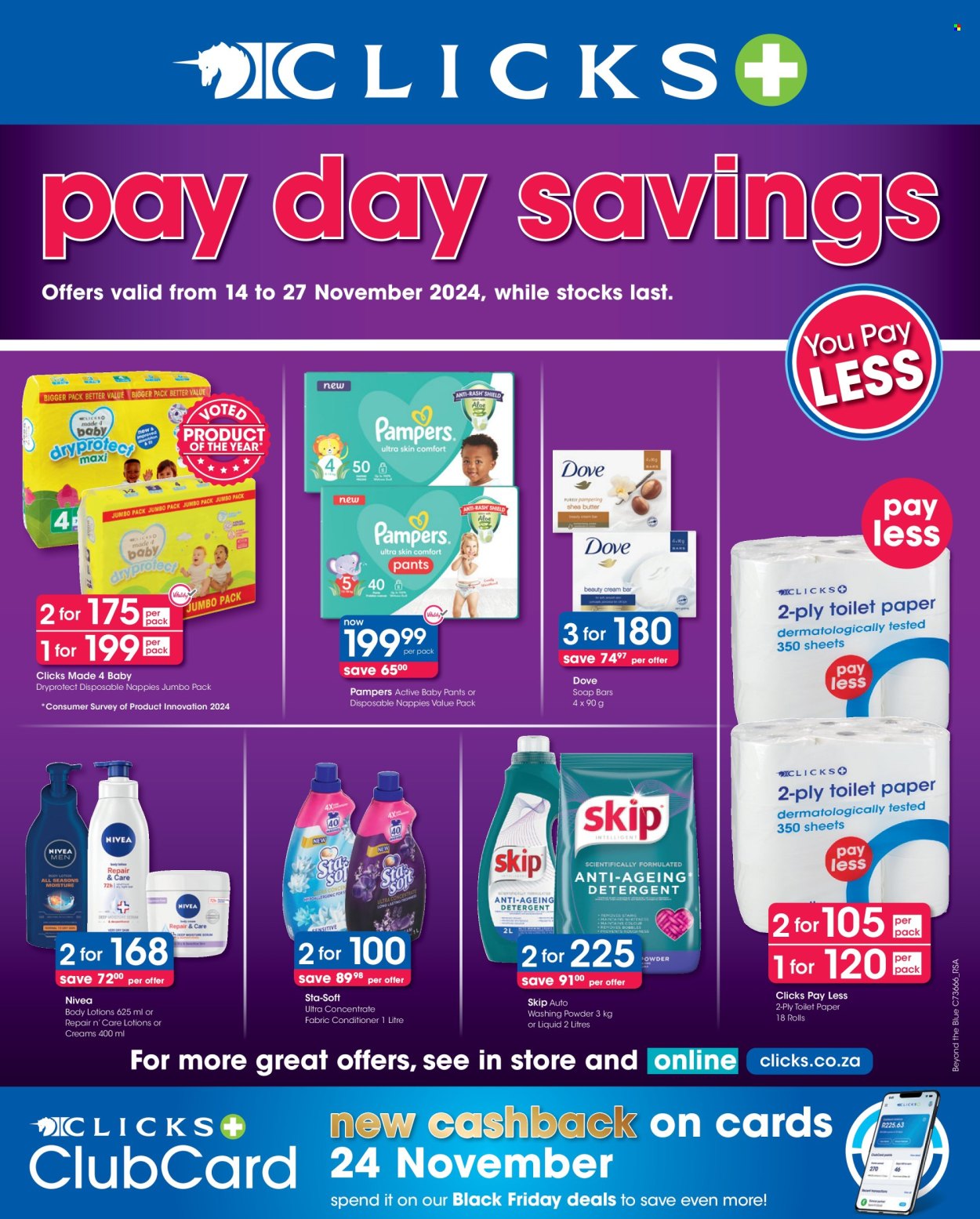 Clicks specials - 14/11/2024 - 27/11/2024. Page 1
