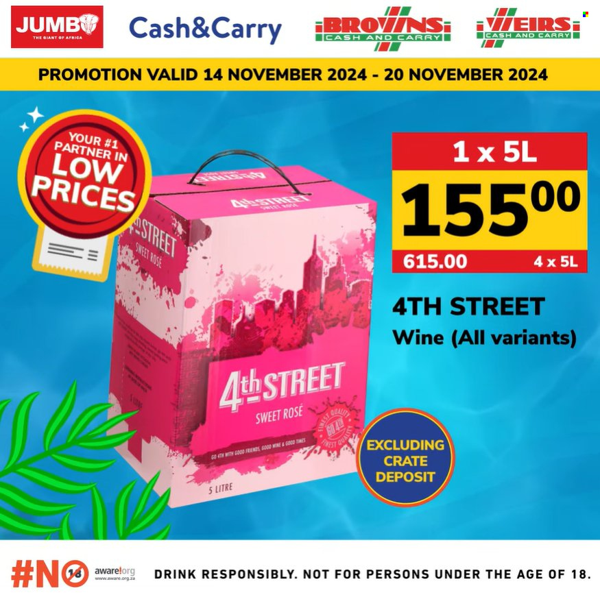 Jumbo Cash & Carry specials - 14/11/2024 - 20/11/2024. Page 10