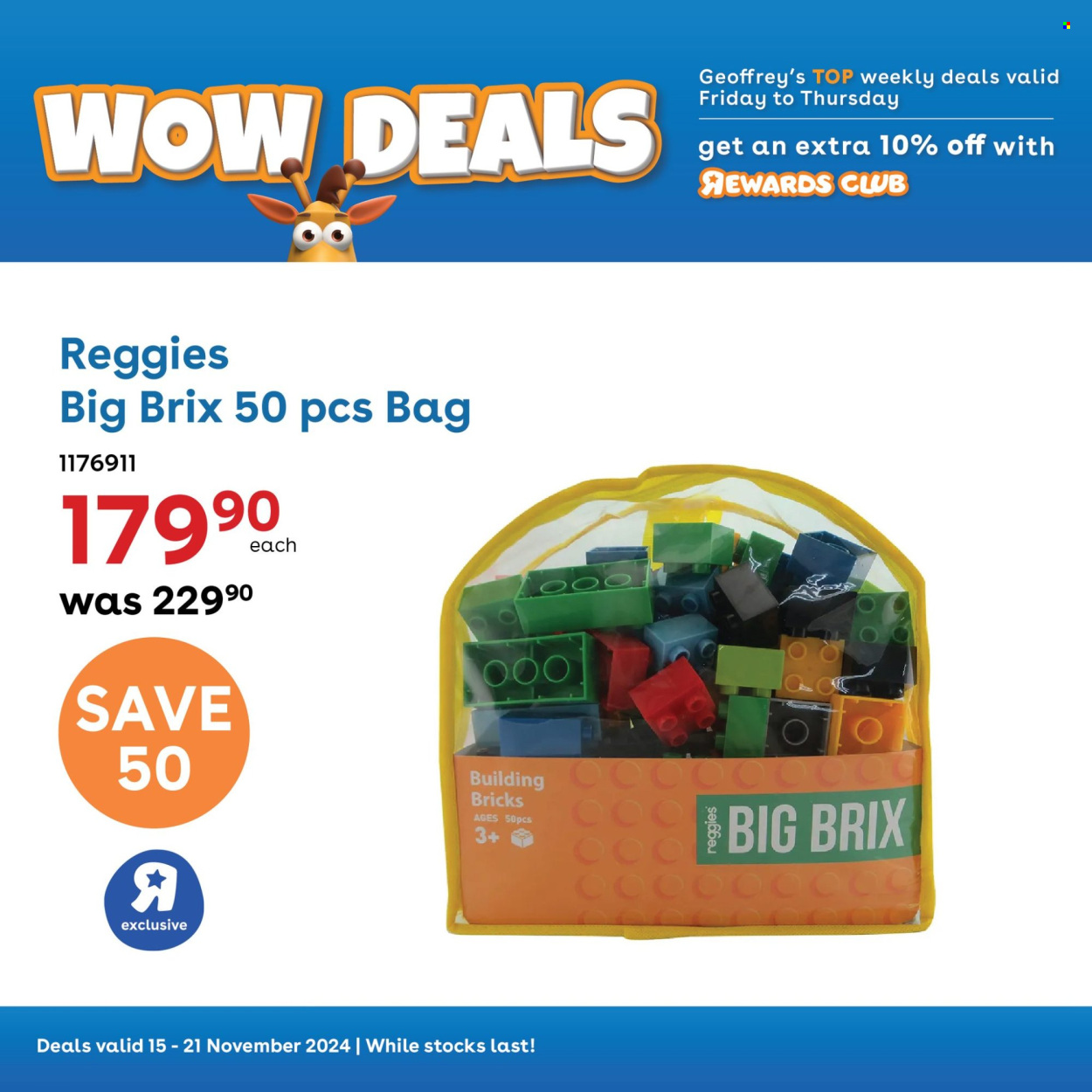 Toys R Us specials - 15/11/2024 - 21/11/2024. Page 3