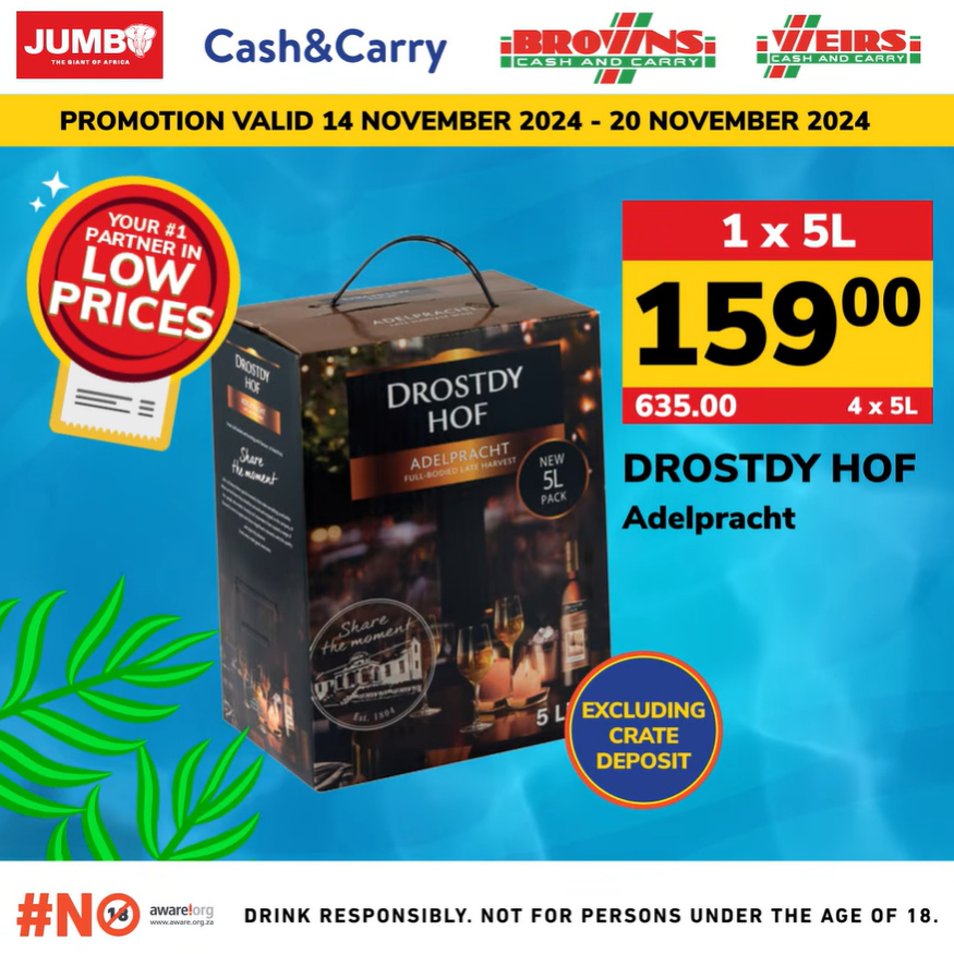 Jumbo Cash & Carry specials - 14/11/2024 - 20/11/2024. Page 3