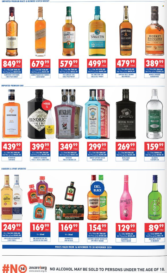 Liberty Liquors specials - 16/11/2024 - 30/11/2024. Page 2